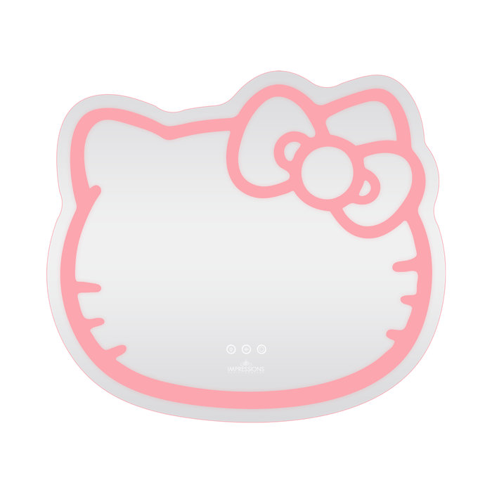 IMPRESSIONS VANITY · COMPANY Hello Kitty Wall Mirror with WiFi, Smart